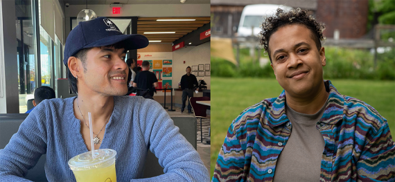 Headshots of new staff Patty and Lee