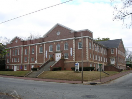 Brown Brick Church Building